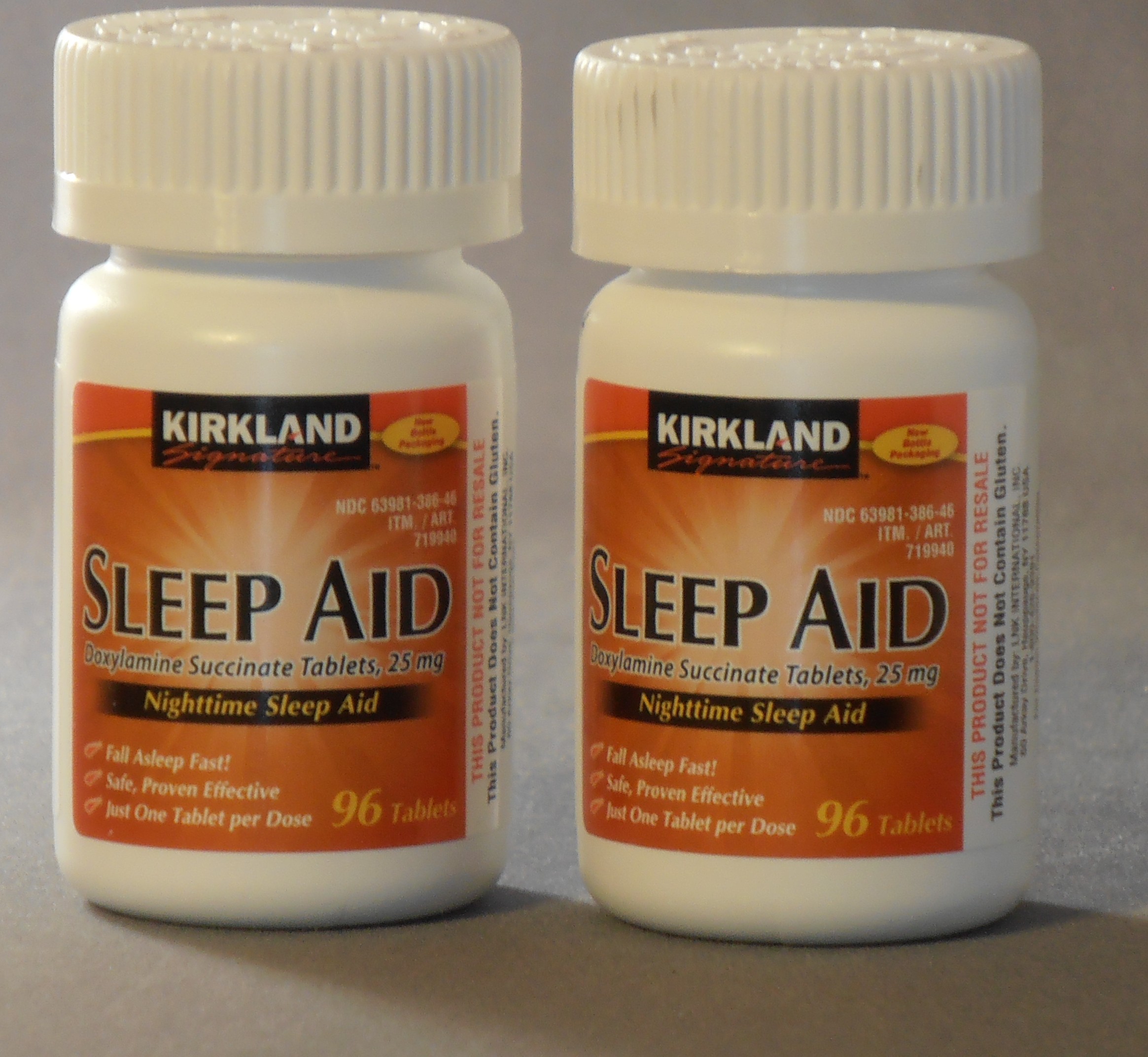 192ct Sleep Aid Doxylamine Succinate Tablets 25mg -- U.S. Delivery