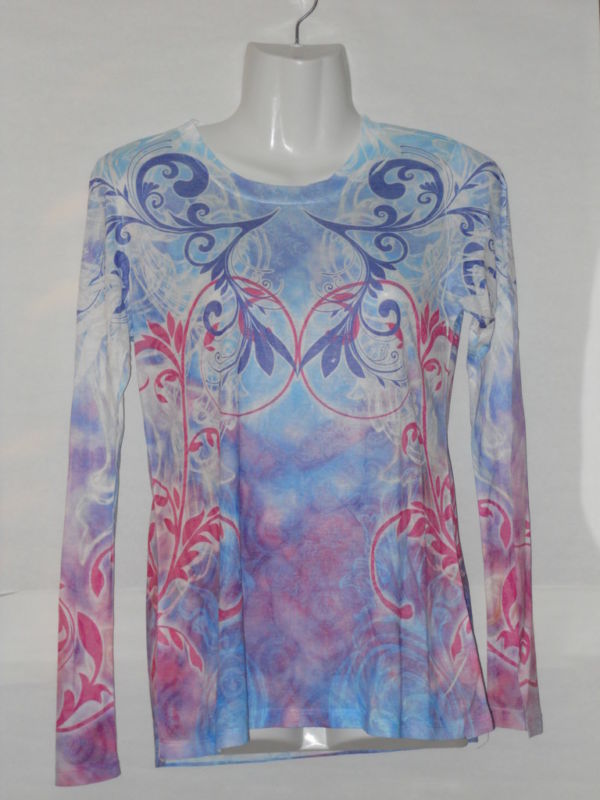 Laura Ashley Ladies Active Sublimation Top Size Small -- US Delivery