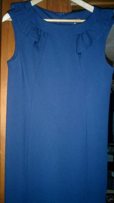 Banana Republic Ladies Classic Gail Sheath Dress Sz 12P -- US DElivery