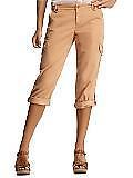 Gap Ladies Khaki Cropped Roll-up Corduroy Pants Trouser Slacks Size 12 NWT Nice! -- US Delivery