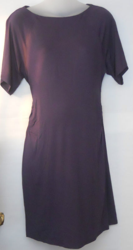 Gap Maternity Purple Dolman Sleeve Knee Length Dress X-Large NWT Nice! -- US Delivery