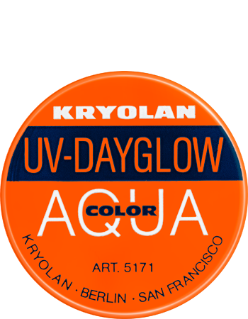 AquaColor UV Dayglow Orange 8ML