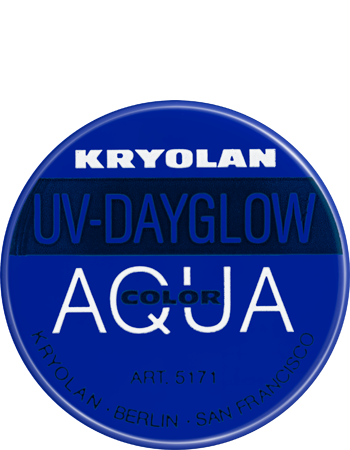 AquaColor UV Dayglow Blue 8ML