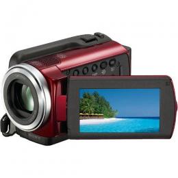 Sony DCR-SR47 Hard Disk Drive Handycam Camcorder (Red