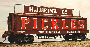 2203 COFFIN PICKLE CAR, EARLY, HEINZ