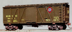 4303 36' FOWLER SS BOX CAR, 2-BRACE, ORIGINAL, WELLS FARGO