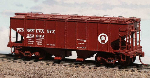 7463 GLE SSC COVERED HOPPER, PRR